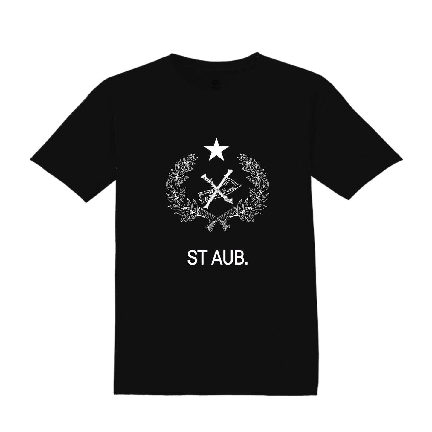 OG SAINT AUB BLACK T-SHIRT